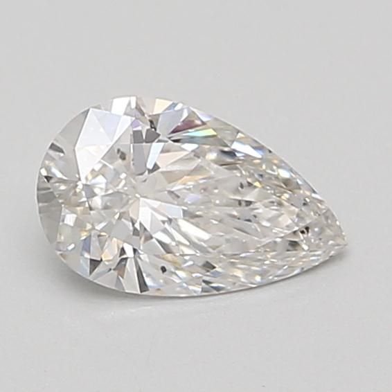 0.74ct E SI1 Rare Carat Ideal Cut Pear Lab Grown Diamond