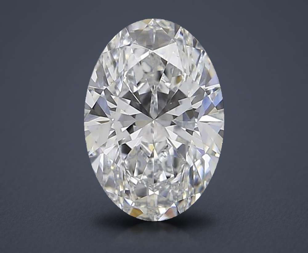 0.83 Carat Oval Lab Diamond