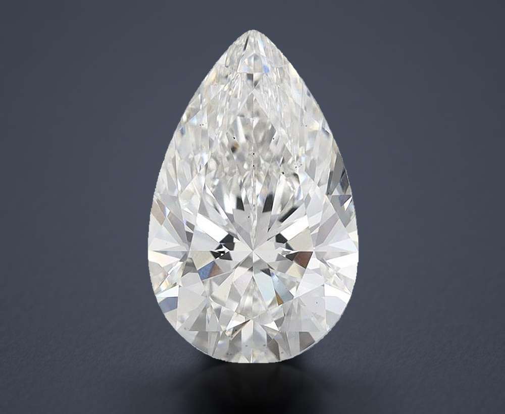 3.02 Carat Pear Lab Diamond
