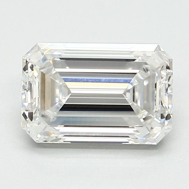 1.71ct E VVS2 Excellent Cut Emerald Lab Grown Diamond