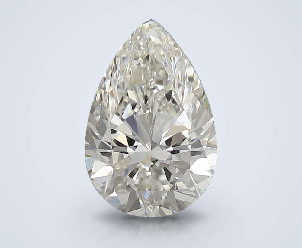 0.80 Carat Pear Natural Diamond