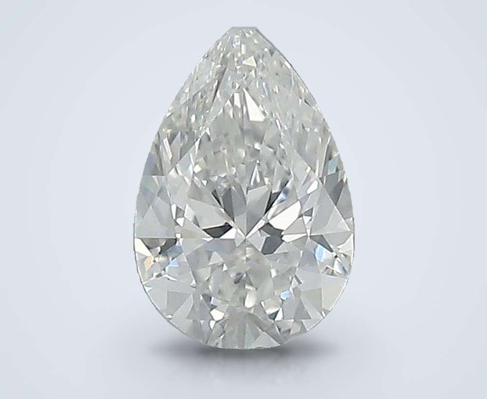 0.50 Carat Pear Natural Diamond