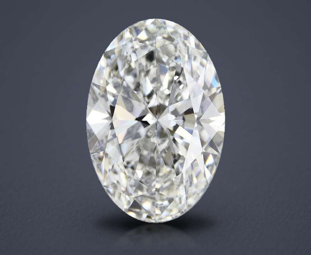 13.08 Carat Oval Lab Diamond