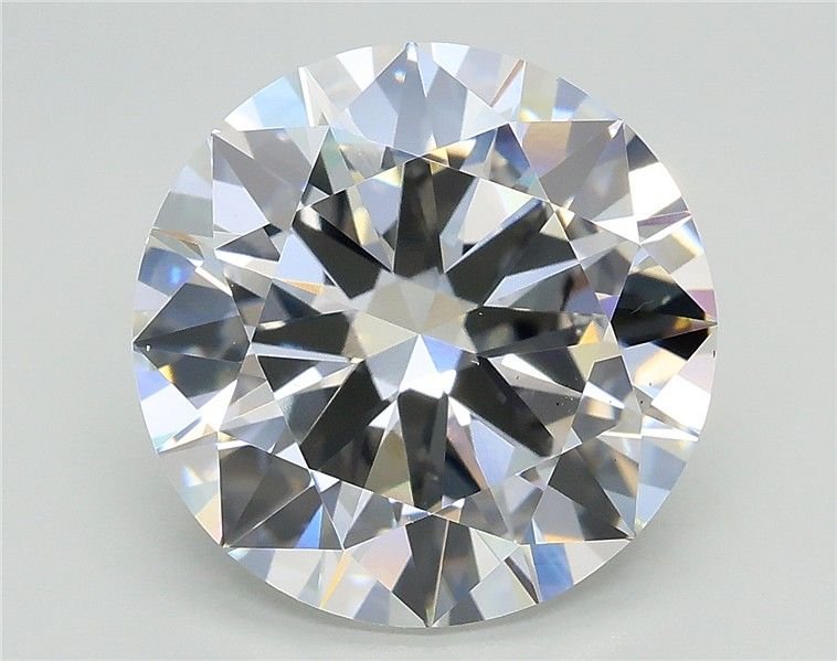 5.02ct F VS2 Excellent Cut Round Lab Grown Diamond
