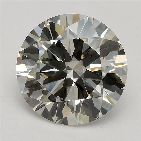 3.00ct J VS1 Excellent Cut Round Lab Grown Diamond