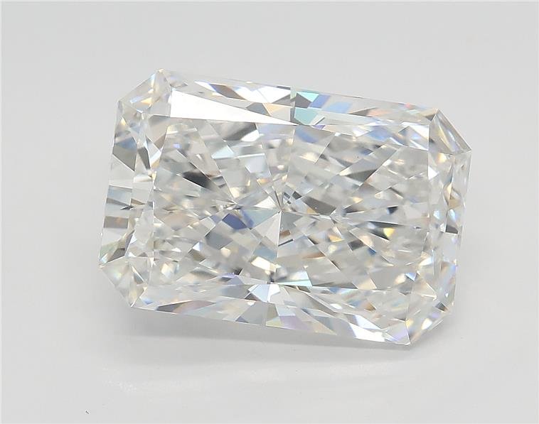 4.24ct E VS1 Rare Carat Ideal Cut Radiant Lab Grown Diamond