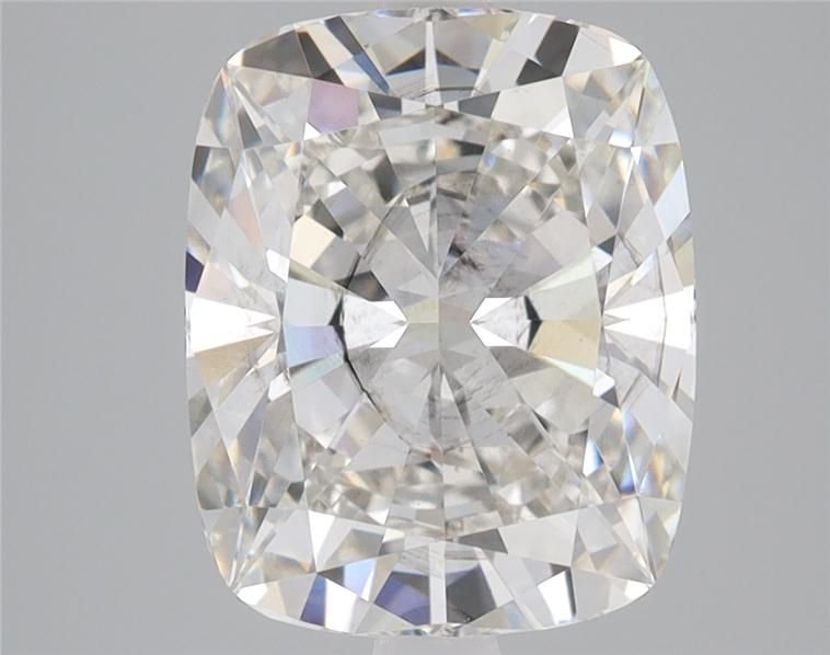 4.09ct H SI2 Rare Carat Ideal Cut Cushion Lab Grown Diamond