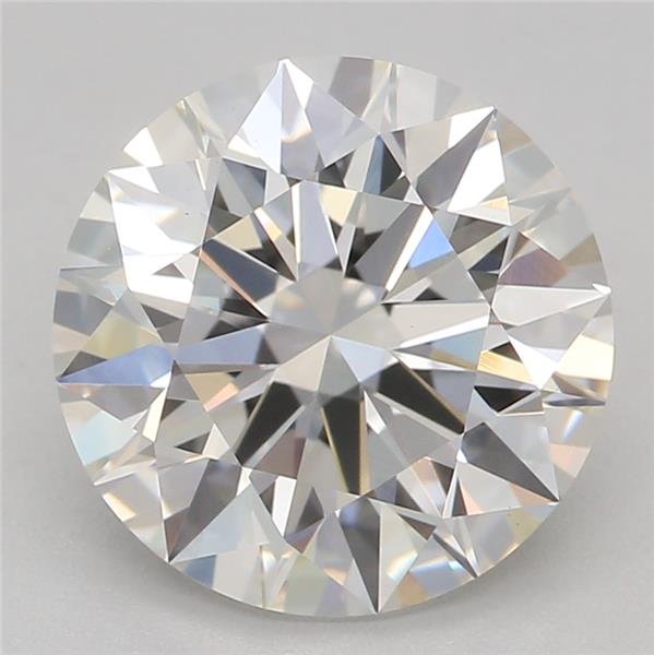 2.06ct F VS1 Rare Carat Ideal Cut Round Lab Grown Diamond