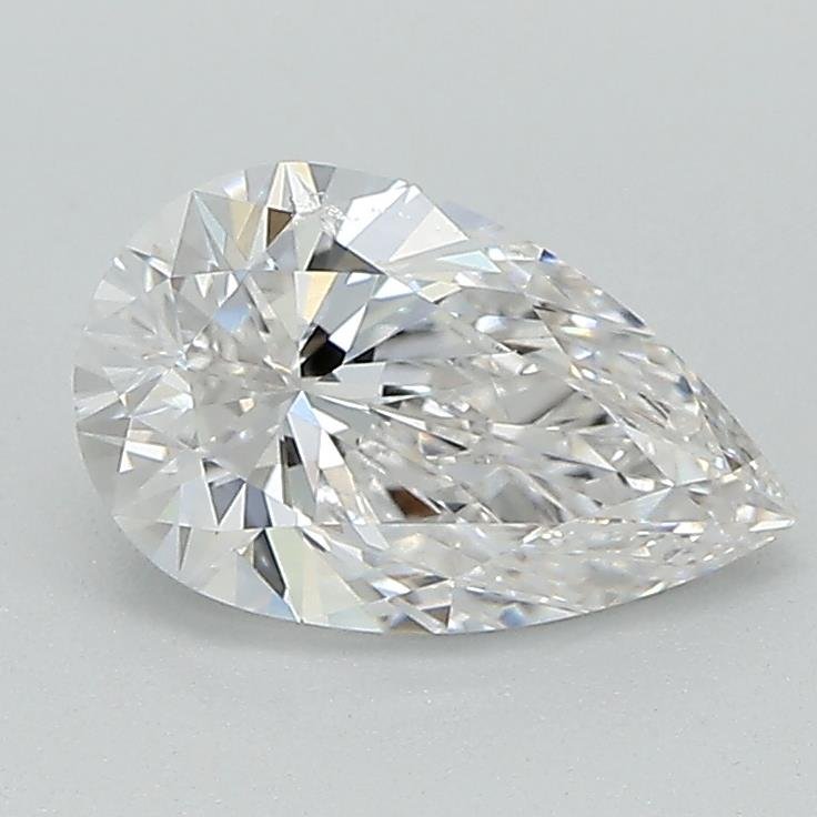 3.09ct F VS1 Rare Carat Ideal Cut Pear Lab Grown Diamond