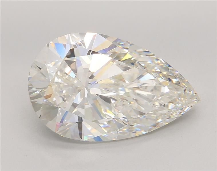 12.41ct G VS1 Rare Carat Ideal Cut Pear Lab Grown Diamond