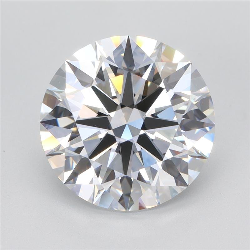 4.53ct D VVS1 Rare Carat Ideal Cut Round Lab Grown Diamond