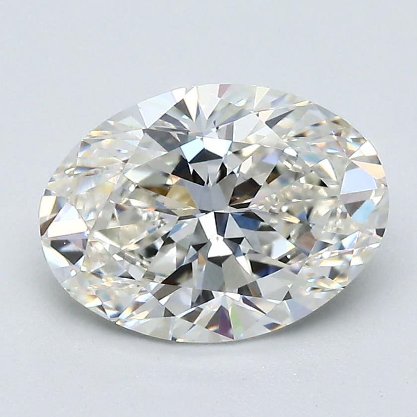 2.06ct J VS1 Rare Carat Ideal Cut Oval Diamond