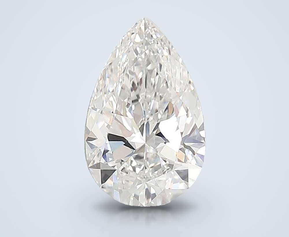 3.00 Carat Pear Lab Diamond