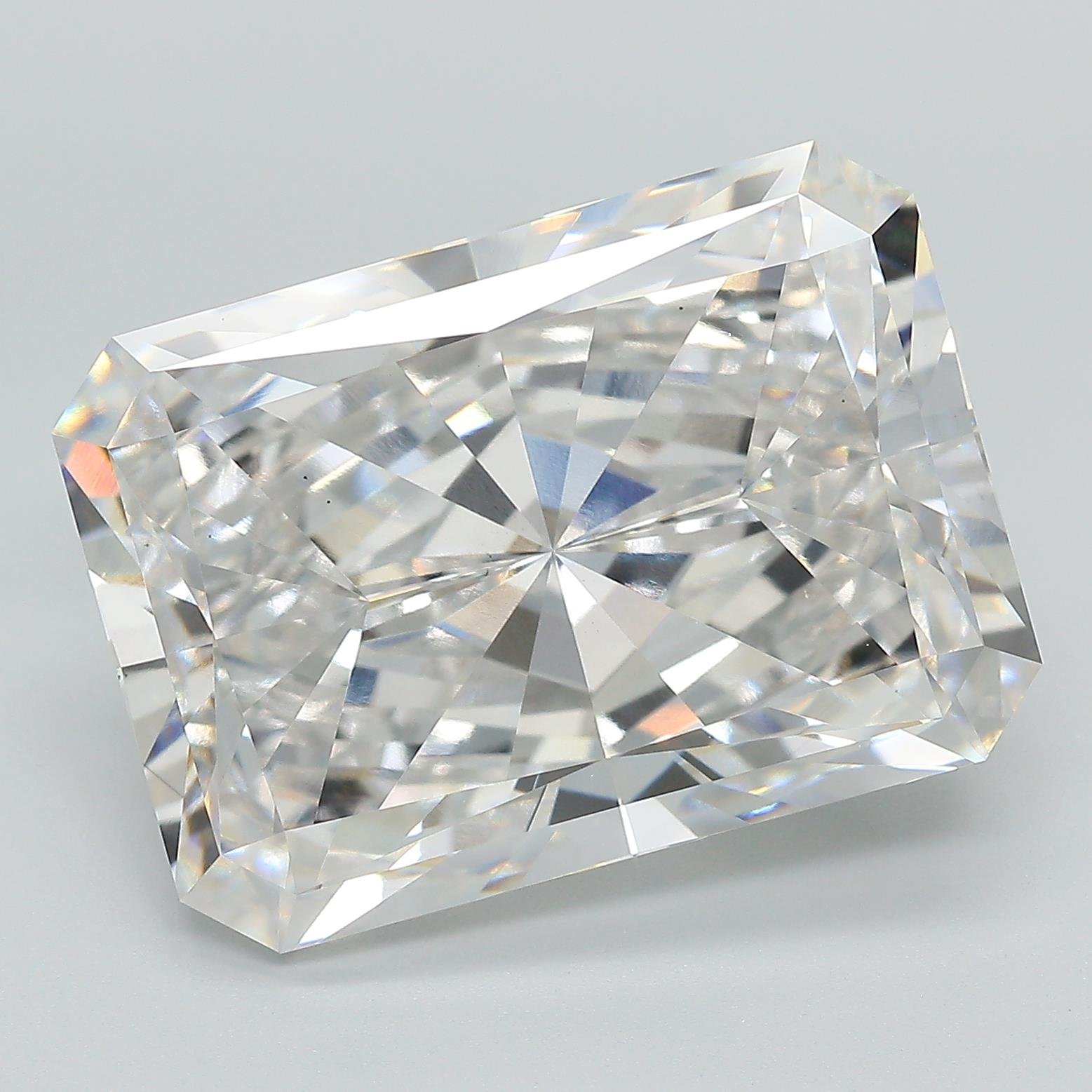 17.01ct F VS1 Rare Carat Ideal Cut Radiant Lab Grown Diamond