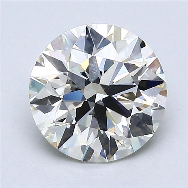 1.52ct K VVS1 Rare Carat Ideal Cut Round Diamond