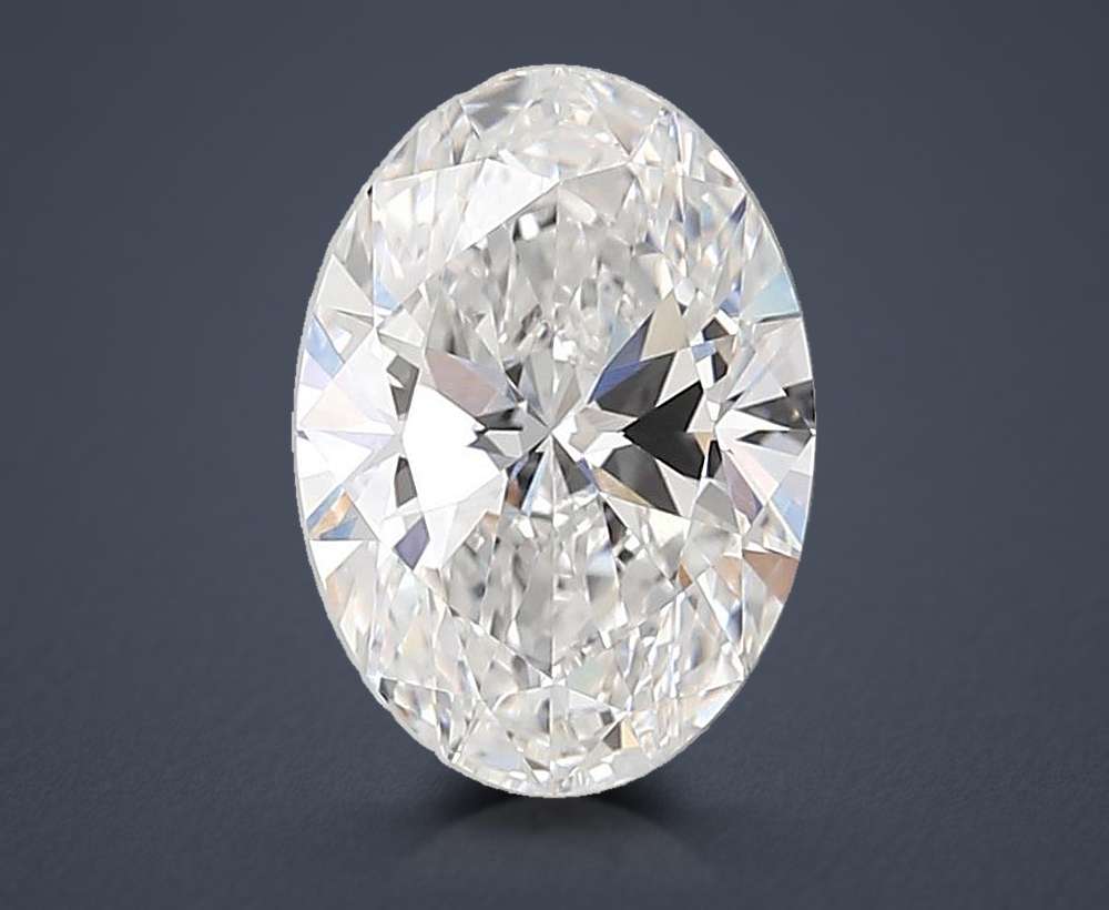 3.40 Carat Oval Lab Diamond