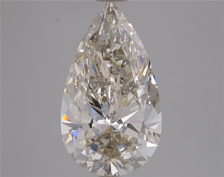 4.04ct I VS1 Rare Carat Ideal Cut Pear Lab Grown Diamond