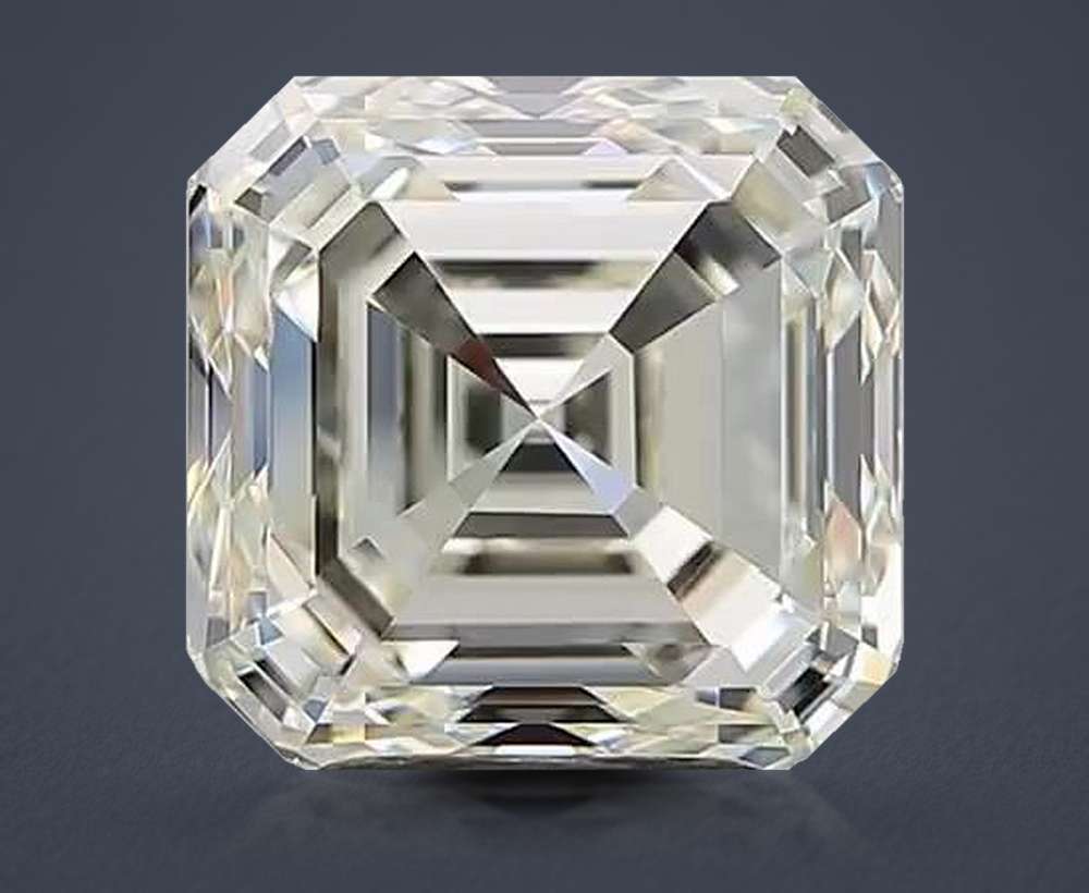 4.05 Carat Asscher Natural Diamond