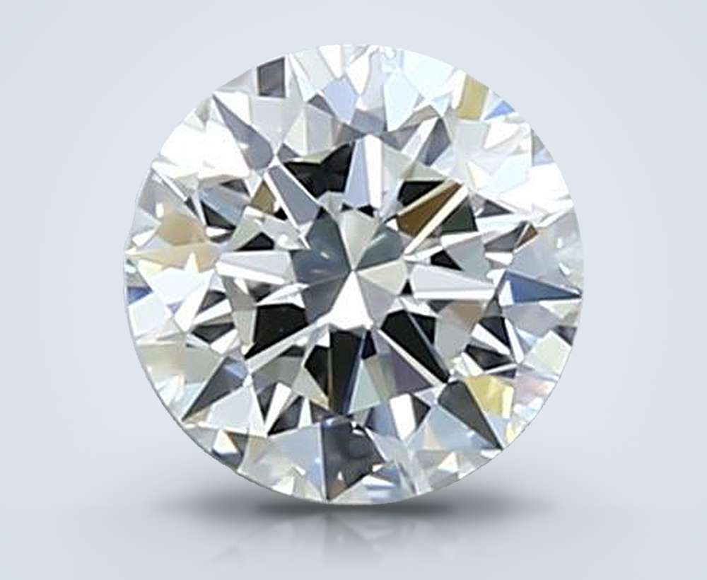 0.56 Carat Round Natural Diamond