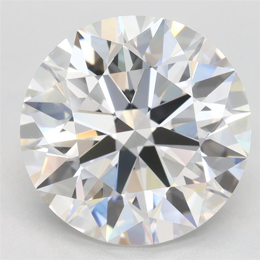 4.54ct E VVS1 Rare Carat Ideal Cut Round Lab Grown Diamond