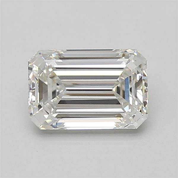 1.59ct G VS1 Rare Carat Ideal Cut Emerald Lab Grown Diamond