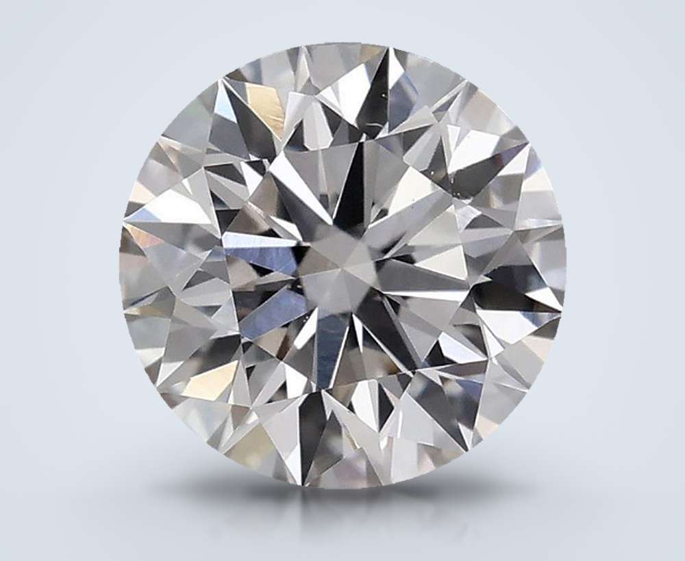 0.70 Carat Round Natural Diamond