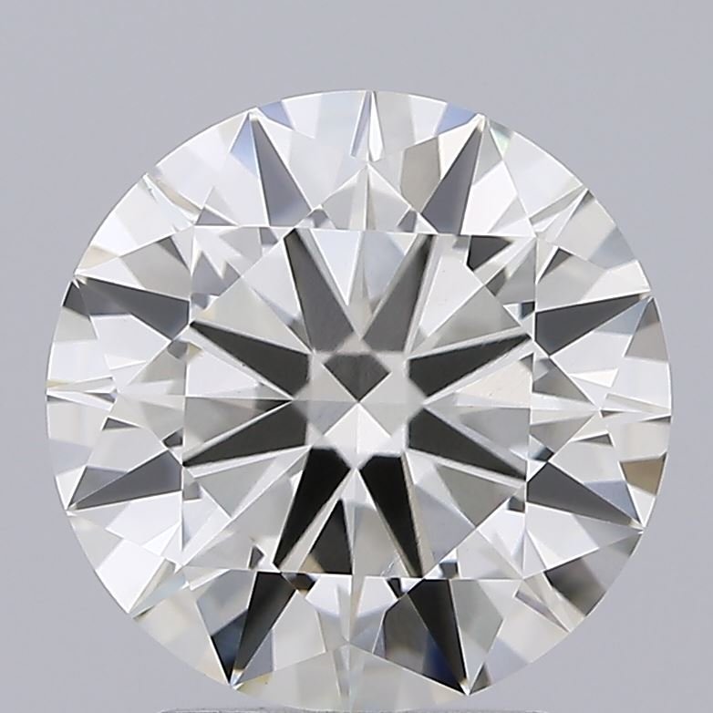 2.52ct J VVS2 Excellent Cut Round Lab Grown Diamond