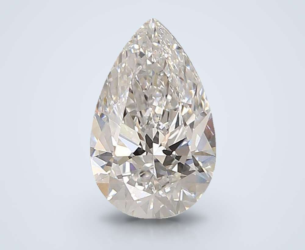 1.72 Carat Pear Lab Diamond