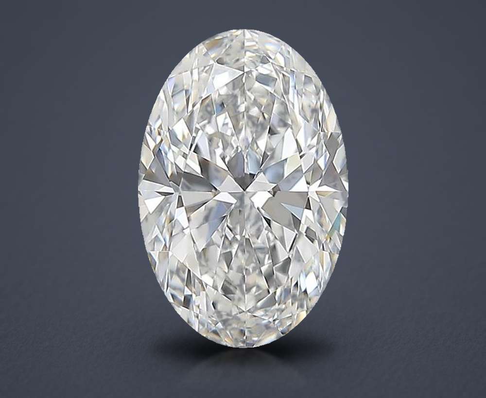 1.70 Carat Oval Natural Diamond