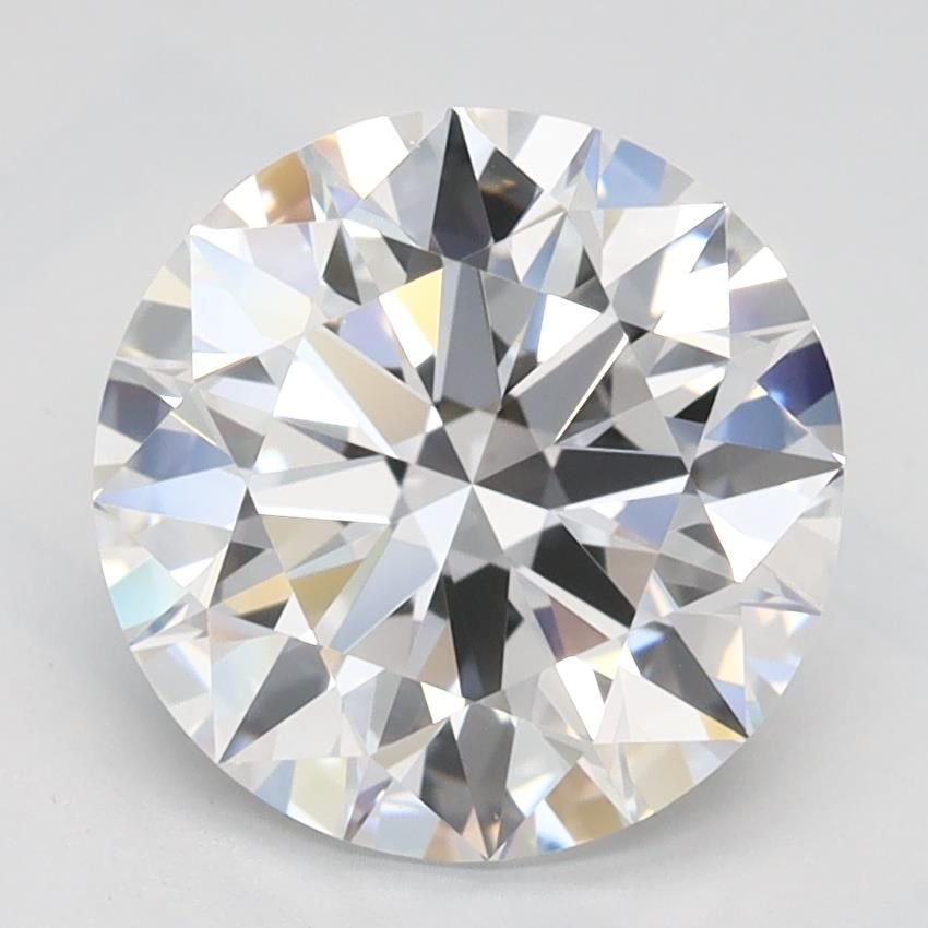 2.10ct D VVS1 Rare Carat Ideal Cut Round Lab Grown Diamond