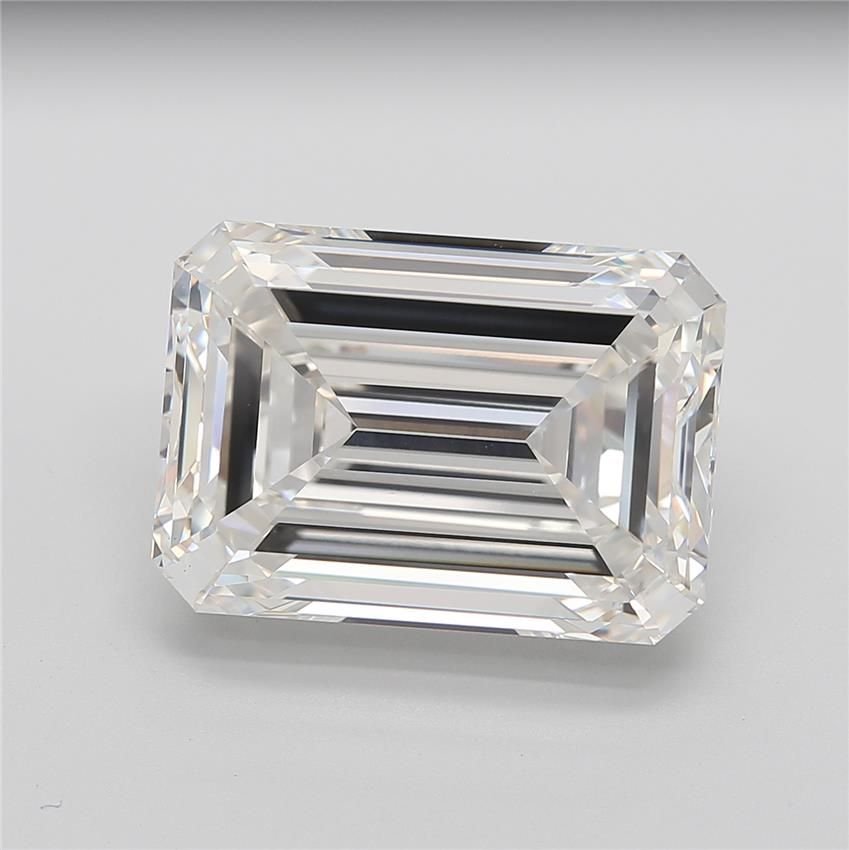 21.22ct G VS1 Rare Carat Ideal Cut Emerald Lab Grown Diamond