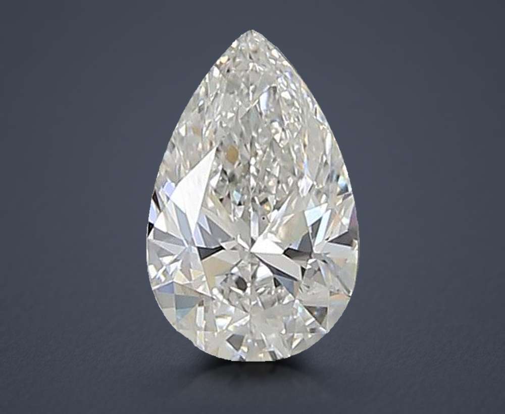 0.81 Carat Pear Lab Diamond