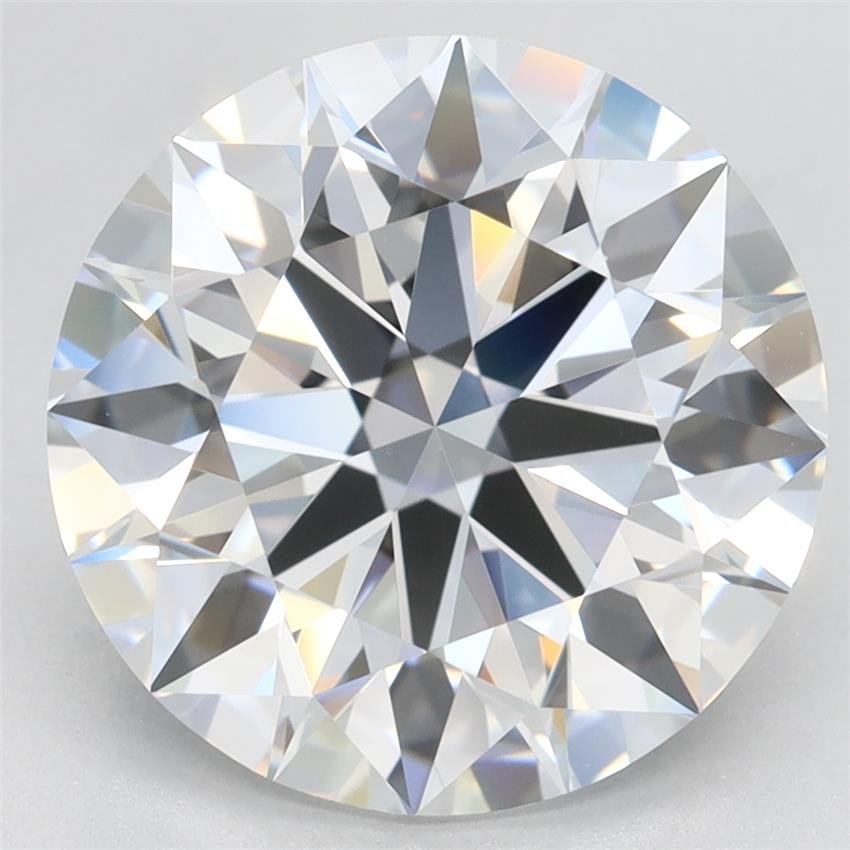 4.73ct D VVS2 Rare Carat Ideal Cut Round Lab Grown Diamond