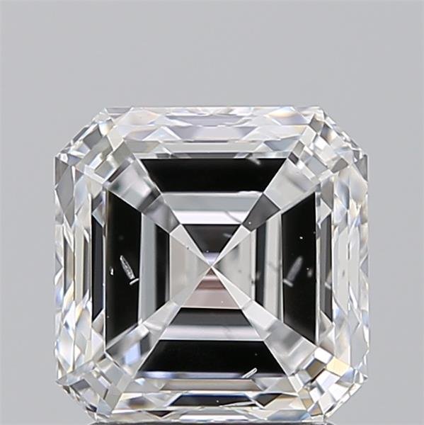 2.01ct D SI2 Very Good Cut Asscher Lab Grown Diamond
