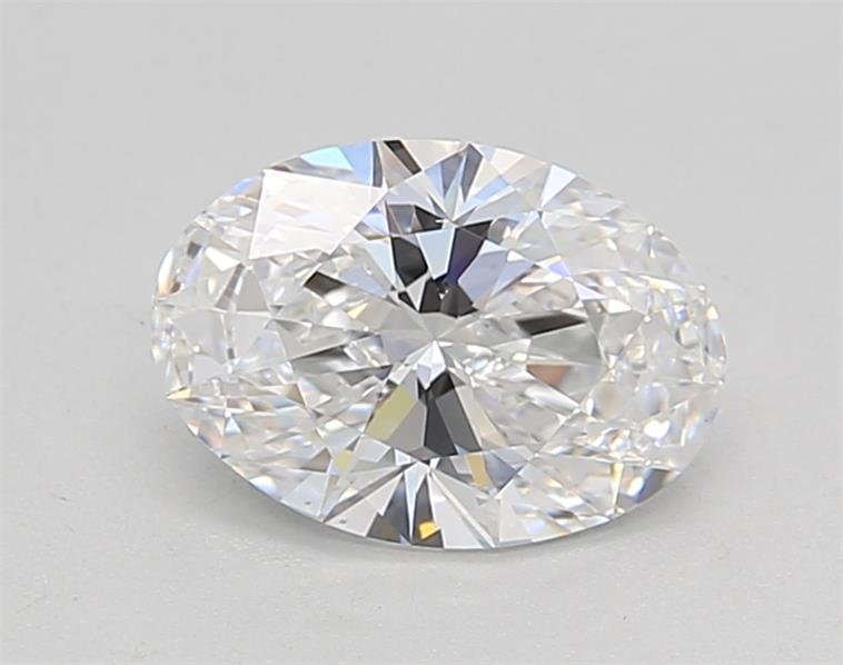 1.04ct D VS2 Rare Carat Ideal Cut Oval Lab Grown Diamond