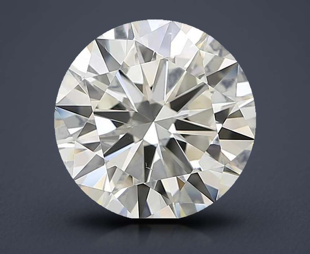 4.00 Carat Round Natural Diamond