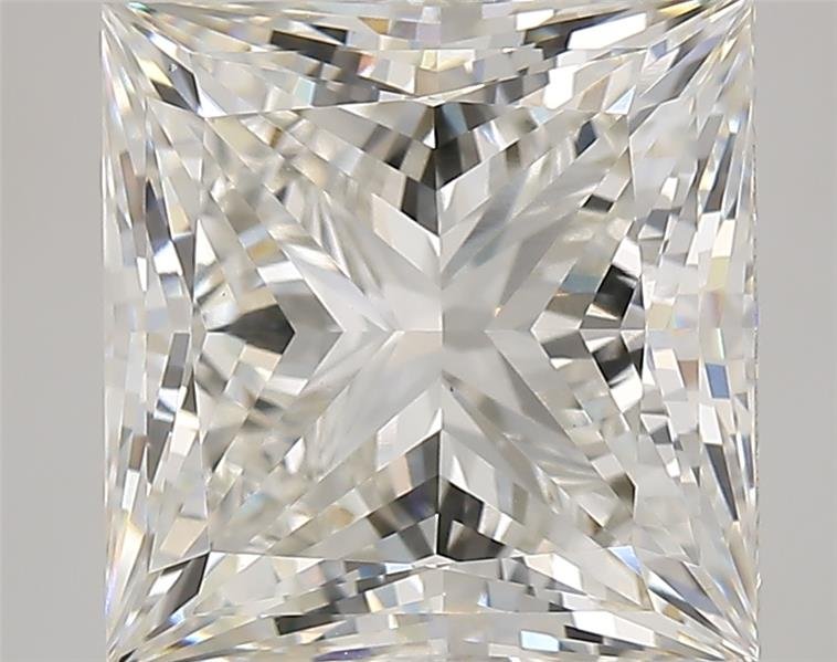 6.02ct H VS1 Rare Carat Ideal Cut Princess Lab Grown Diamond