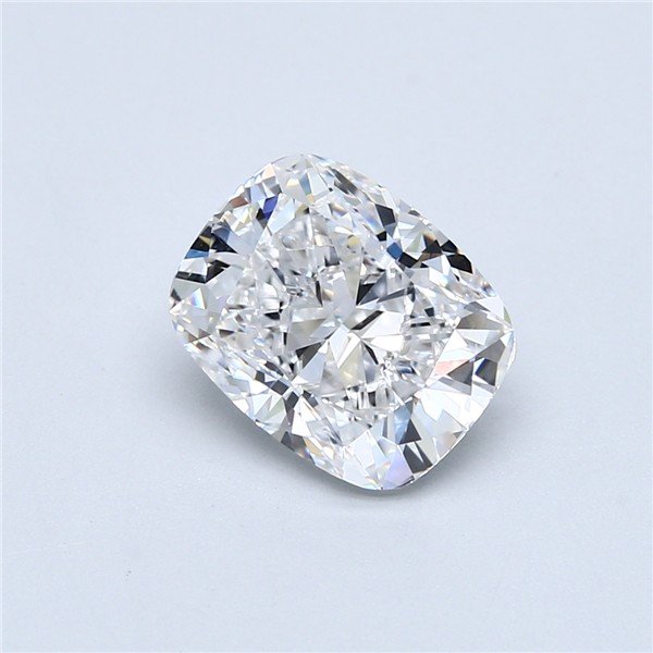 3.04ct D VS2 Rare Carat Ideal Cut Cushion Diamond