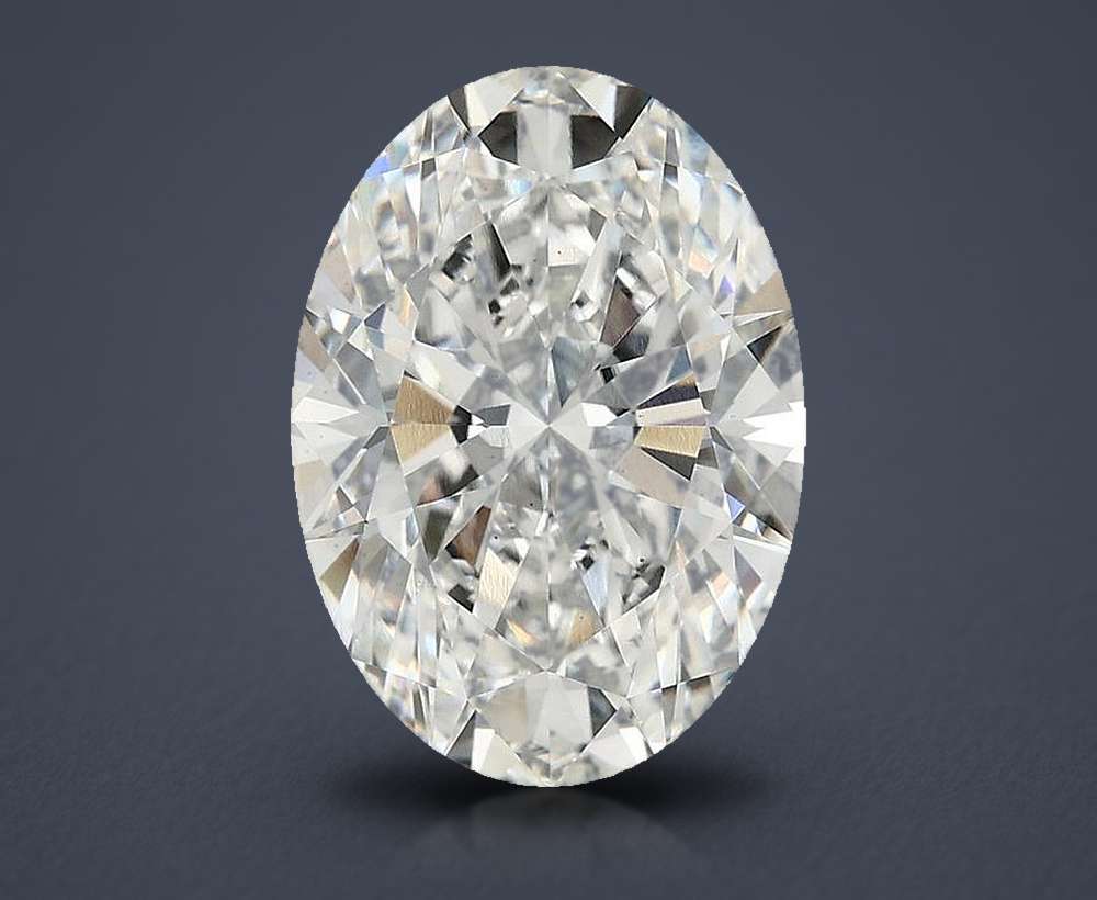 4.10 Carat Oval Lab Diamond