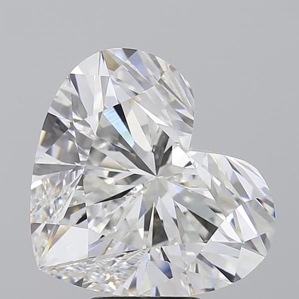 7.09ct E VVS2 Rare Carat Ideal Cut Heart Lab Grown Diamond