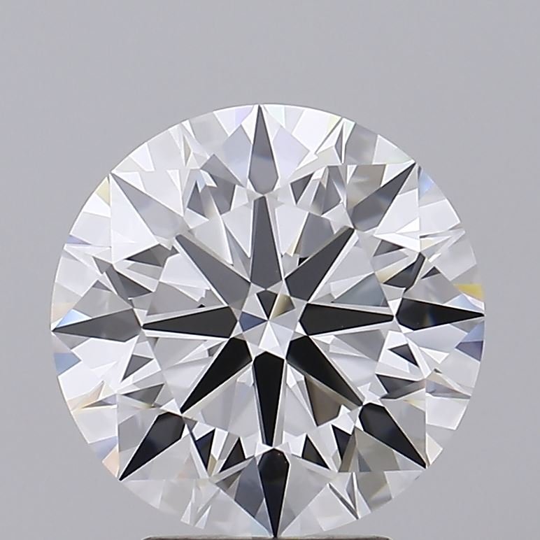 3.91ct E VVS1 Rare Carat Ideal Cut Round Lab Grown Diamond