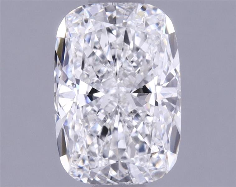 0.88ct F VVS2 Rare Carat Ideal Cut Cushion Lab Grown Diamond