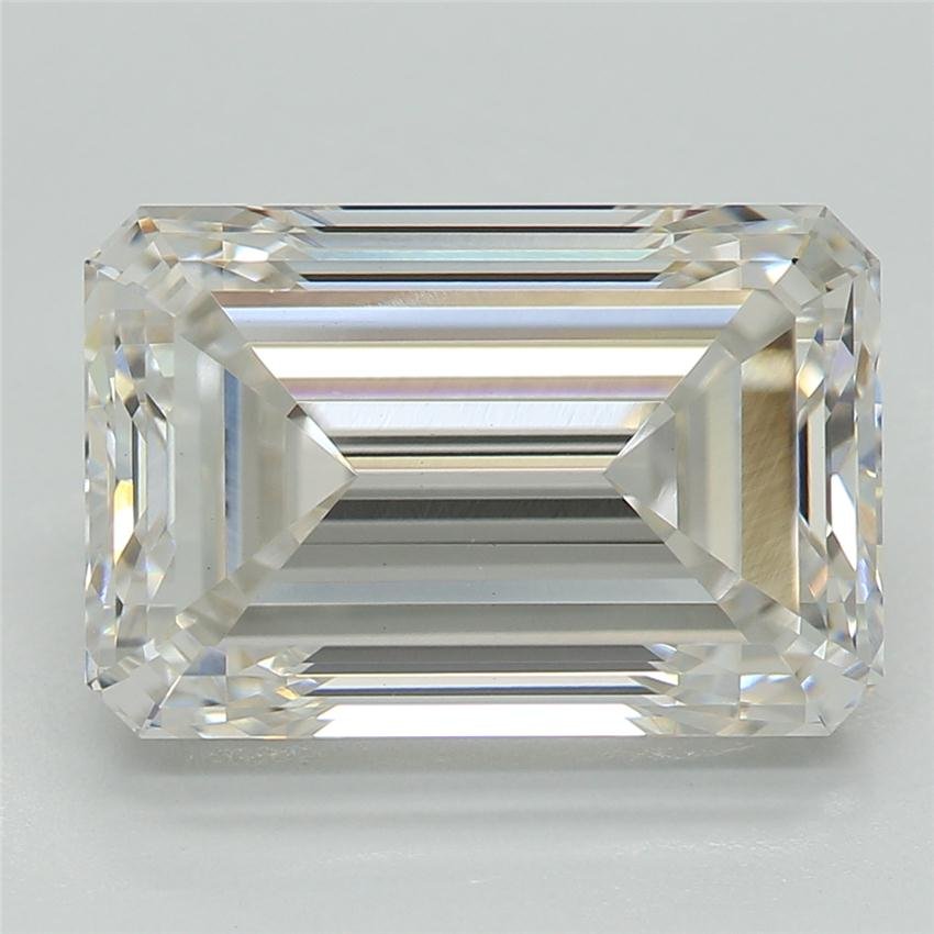 3.49ct H VVS2 Very Good Cut Emerald Lab Grown Diamond