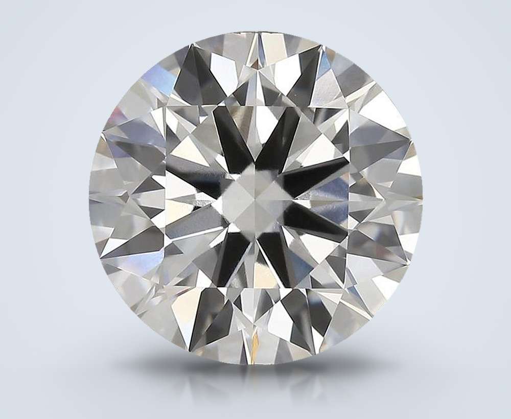 3.43 Carat Round Lab Diamond