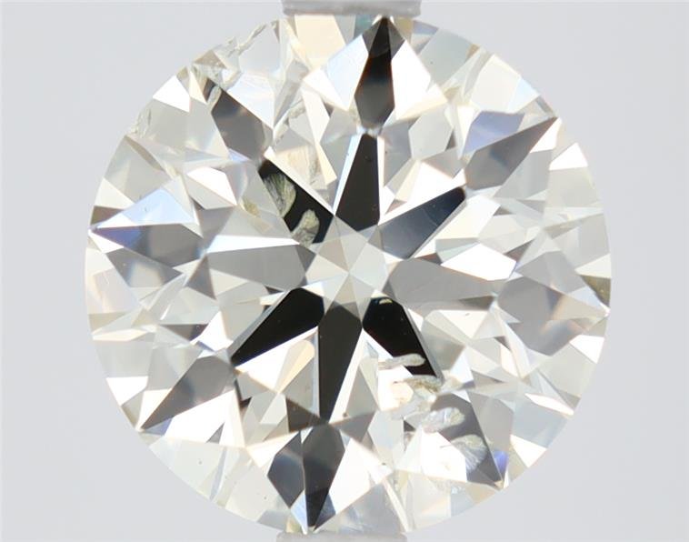 2.12ct K SI2 Rare Carat Ideal Cut Round Diamond