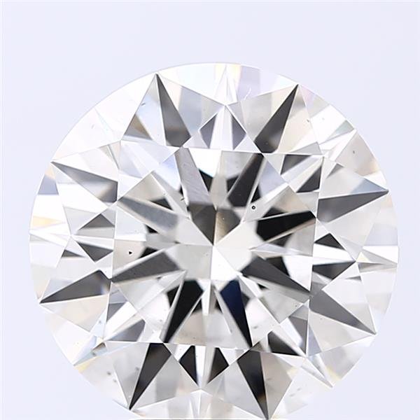 6.63ct I VS2 Rare Carat Ideal Cut Round Lab Grown Diamond