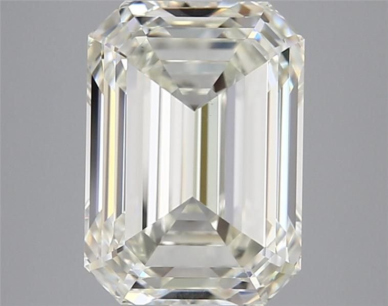 5.52ct I VS1 Rare Carat Ideal Cut Emerald Diamond