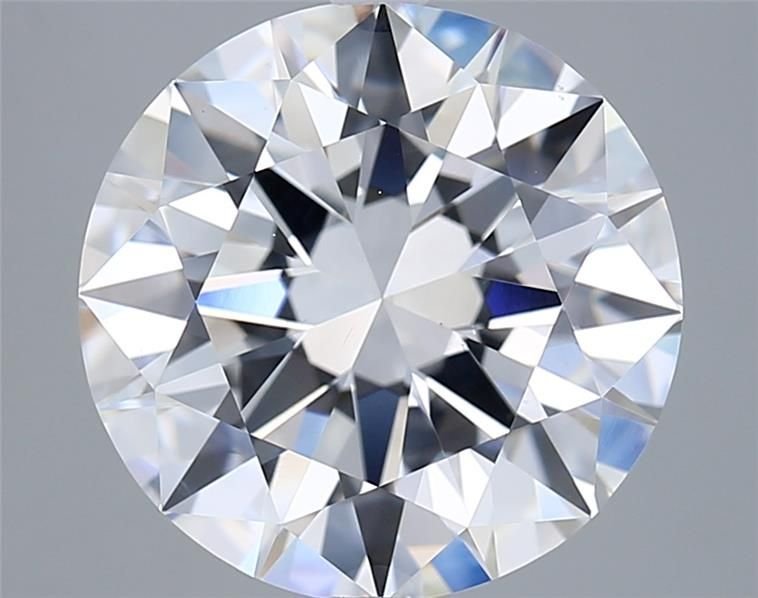6.01ct D SI1 Excellent Cut Round Diamond