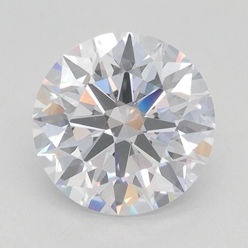 2.09ct F IF Rare Carat Ideal Cut Round Lab Grown Diamond