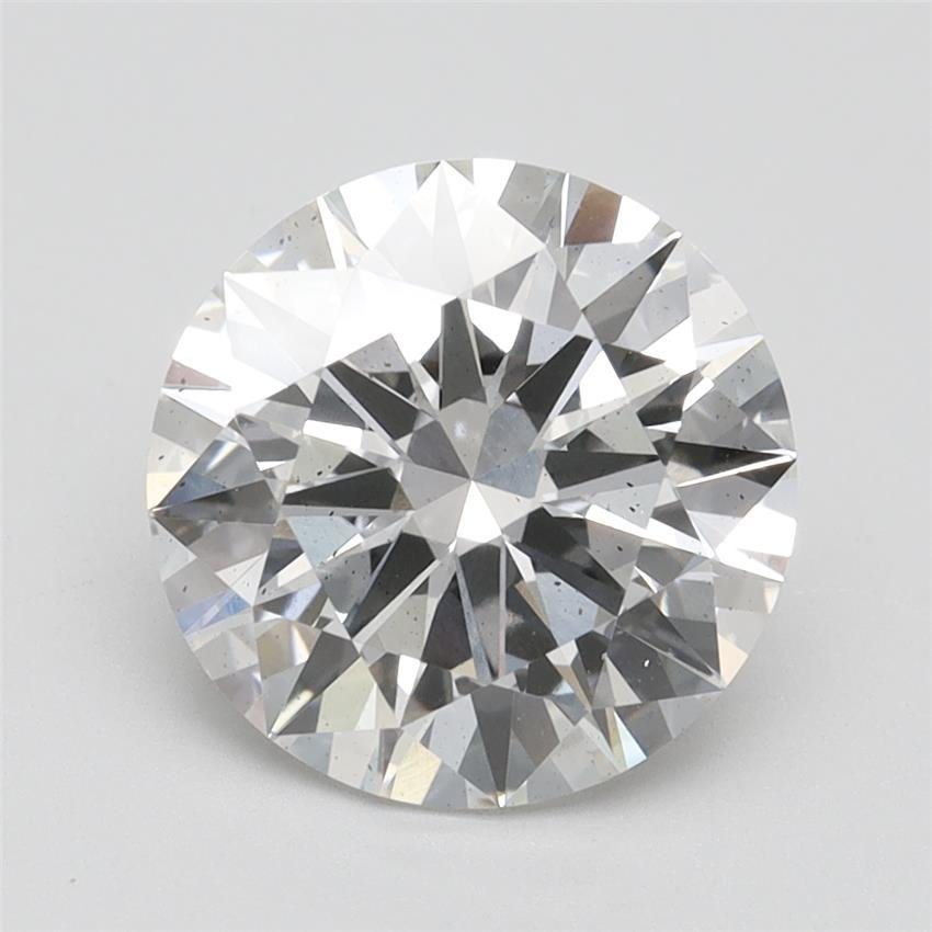 3.12ct G SI1 Excellent Cut Round Lab Grown Diamond